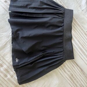 ALO Yoga Black Mini Skirt